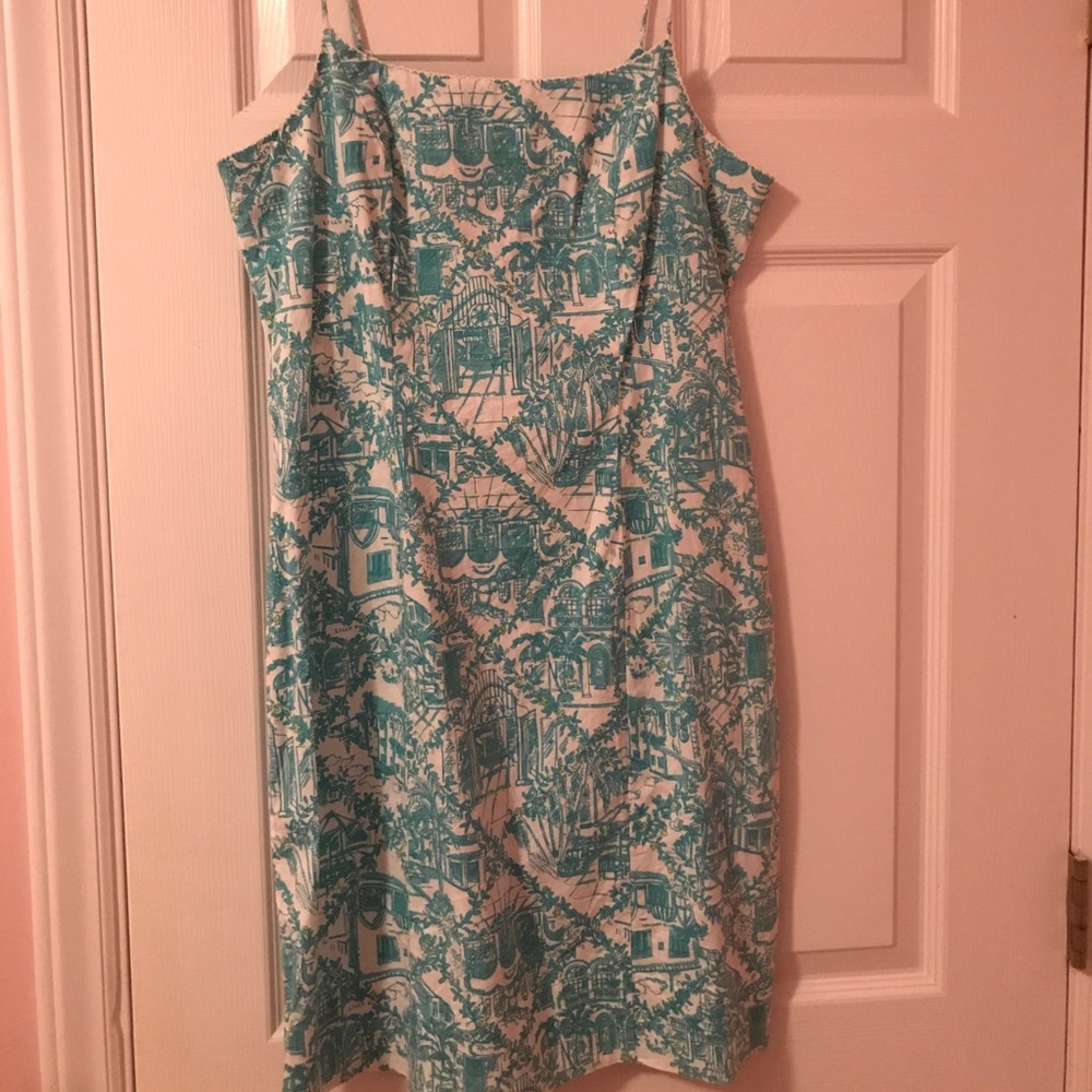Vintage Lilly Pulitzer •Lake Worth Toile •Size 10
